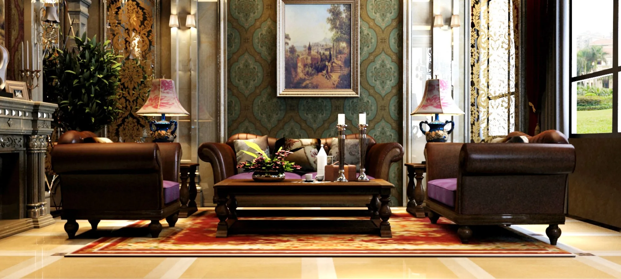 Classic Furniture – 3D Model – LV866 Classic Furniture – 3D Model – LV866