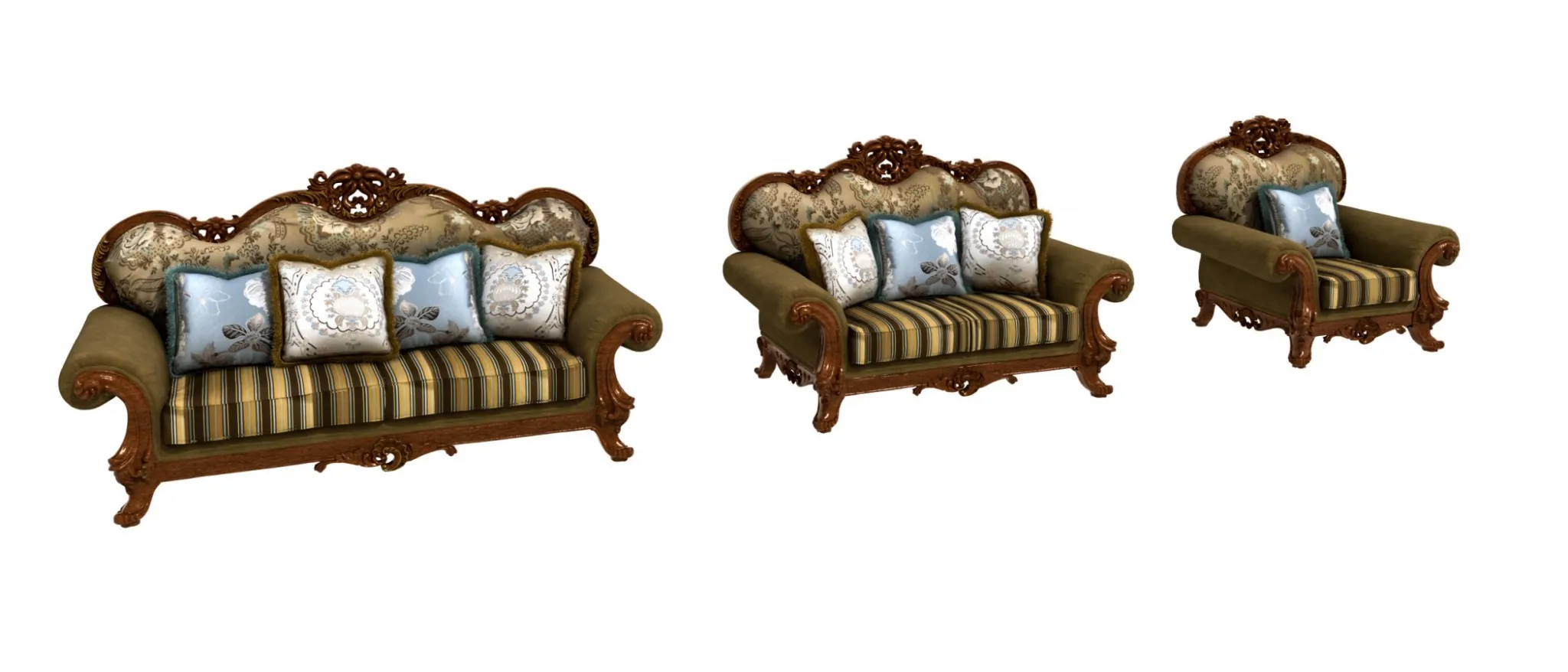 Classic Furniture – 3D Model – M300B Classic Furniture – 3D Model – M300B