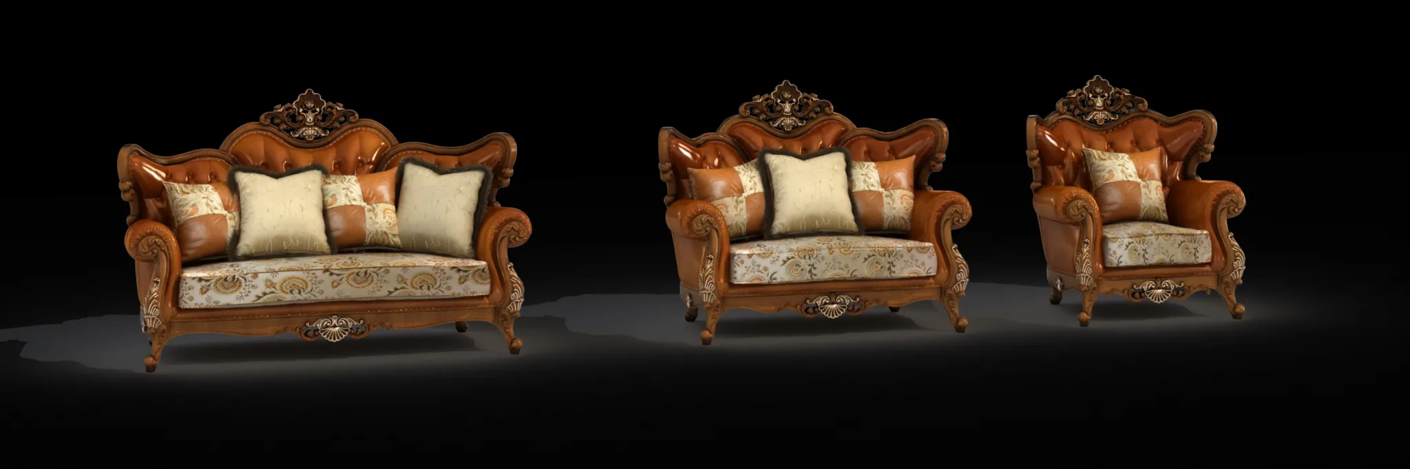 Classic Furniture – 3D Model – PB638 Classic Furniture – 3D Model – PB638
