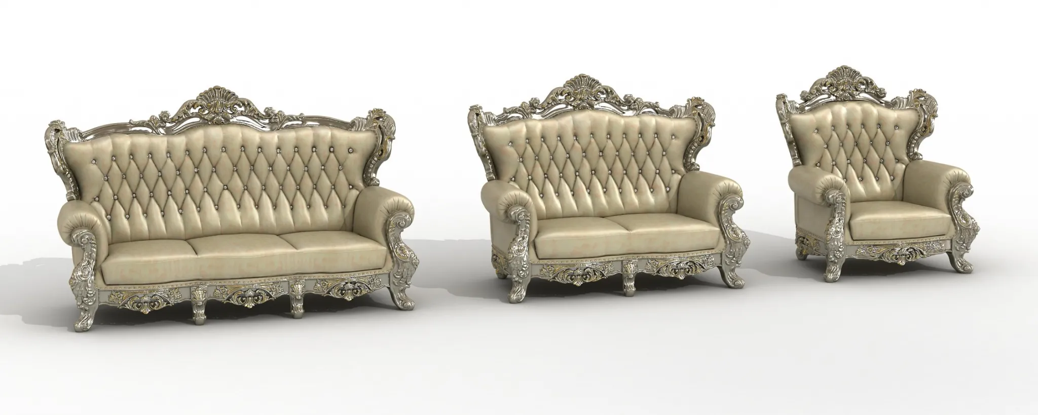 Classic Furniture – 3D Model – Y190C1 Classic Furniture – 3D Model – Y190C1