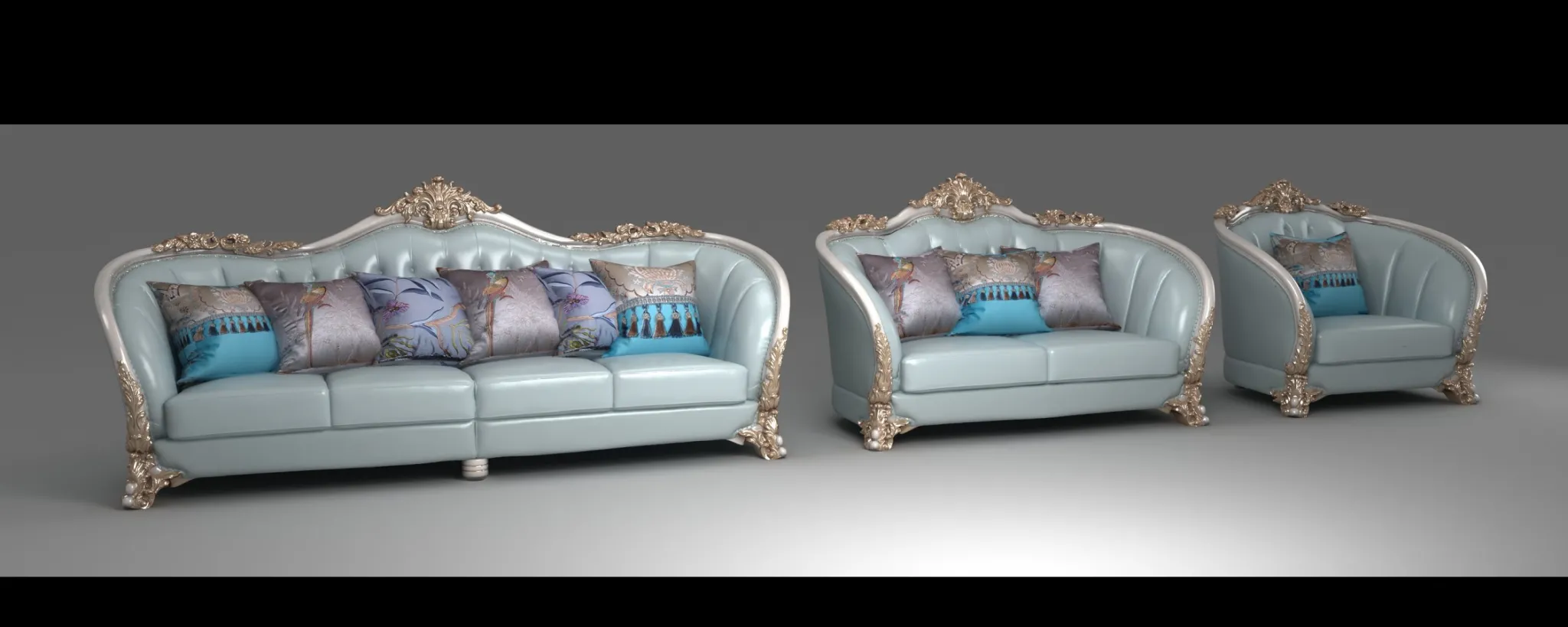 Classic Furniture – 3D Model – Y216B2 Classic Furniture – 3D Model – Y216B2