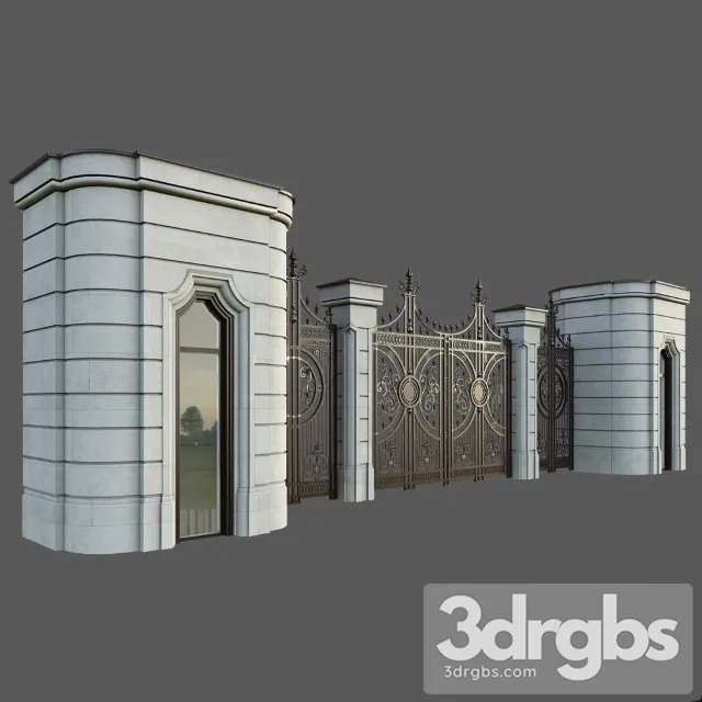 Classic Gate 3D Model Download