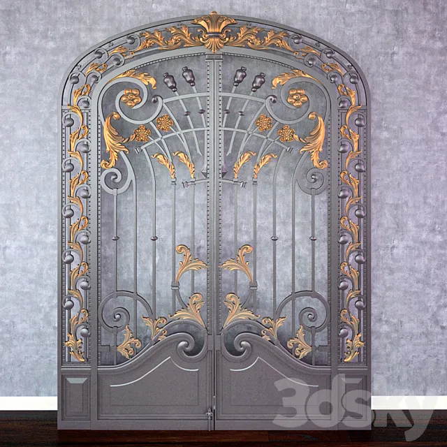 classic gate 3D Model classic gate 3D Model