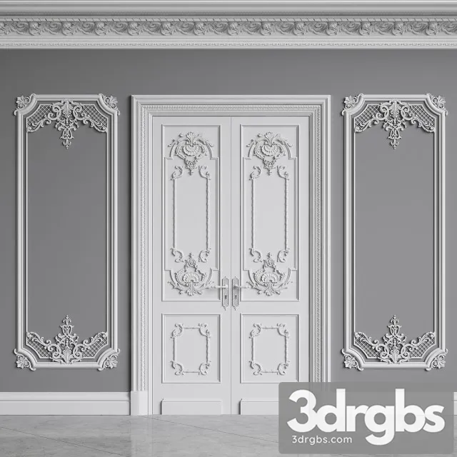 Classic Interior Decor 1 3D Model Download