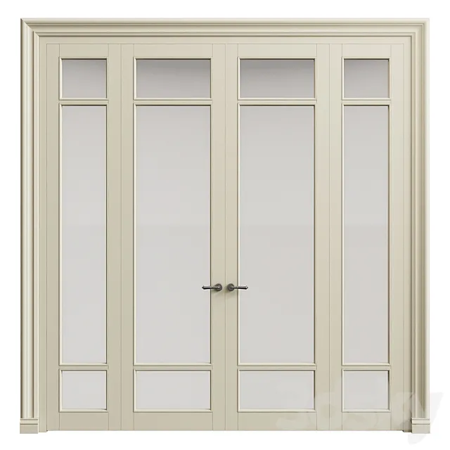 Classic interior door 3DModel