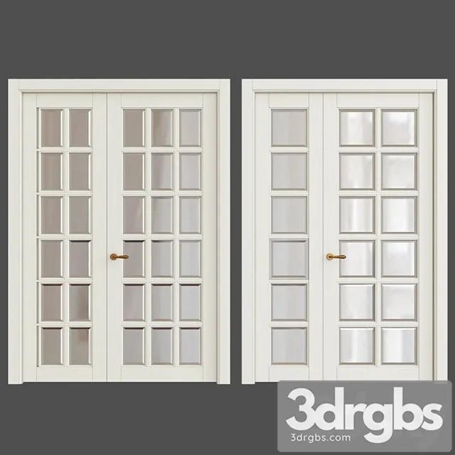 Classic interior doors 11 3D Model Download