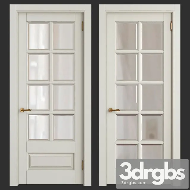 Classic interior doors 21 3D Model Download