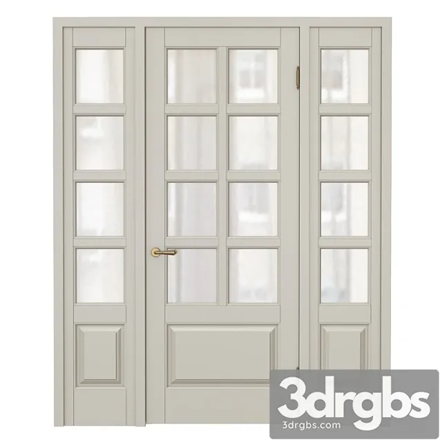 Classic interior doors 7 3D Model Download