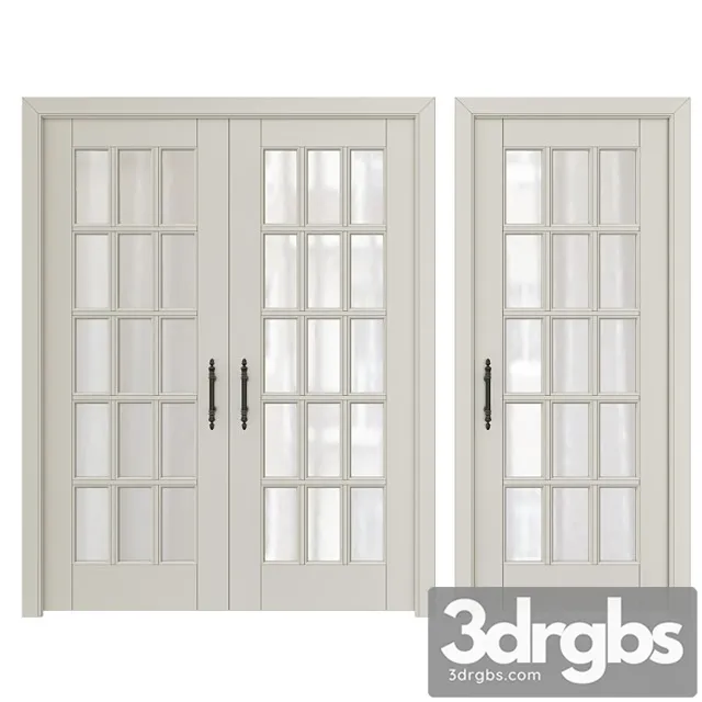 Classic interior doors 8 3D Model Download