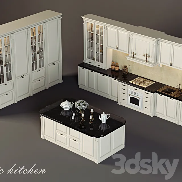 Classic Kitchen 3DModel
