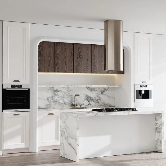 Classic Kitchen Appliance Bosch Kitchen Set 78 3D Model Classic Kitchen Appliance Bosch Kitchen Set 78 3D Model