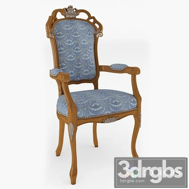 Classic Luxury Armchair 16 3D Model Download Classic Luxury Armchair 16 3D Model Download
