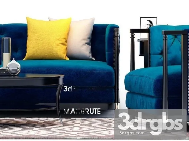 Classic Luxury Sofa 3D Model Download Classic Luxury Sofa 3D Model Download