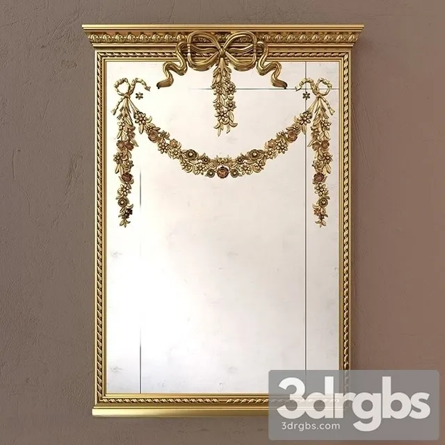 Classic Mirror 05 3D Model Download Classic Mirror 05 3D Model Download