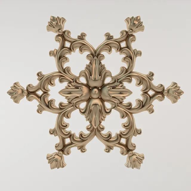 Classic molded socket 3D Model