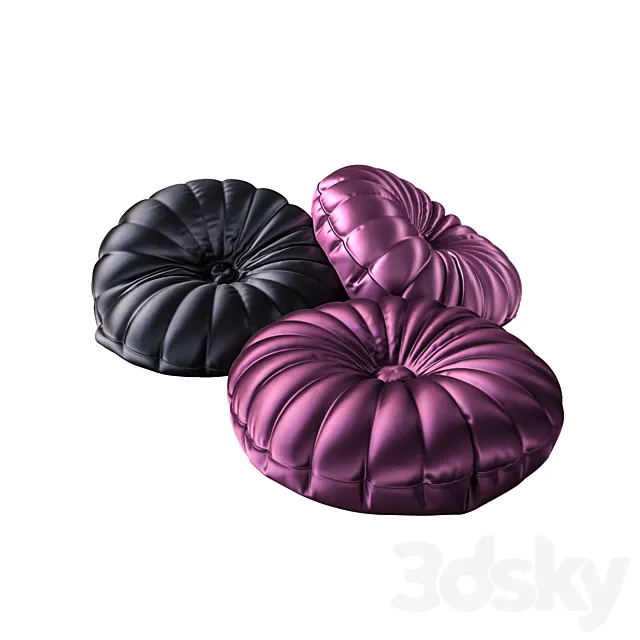 Classic pillows 3DModel Classic pillows 3DModel