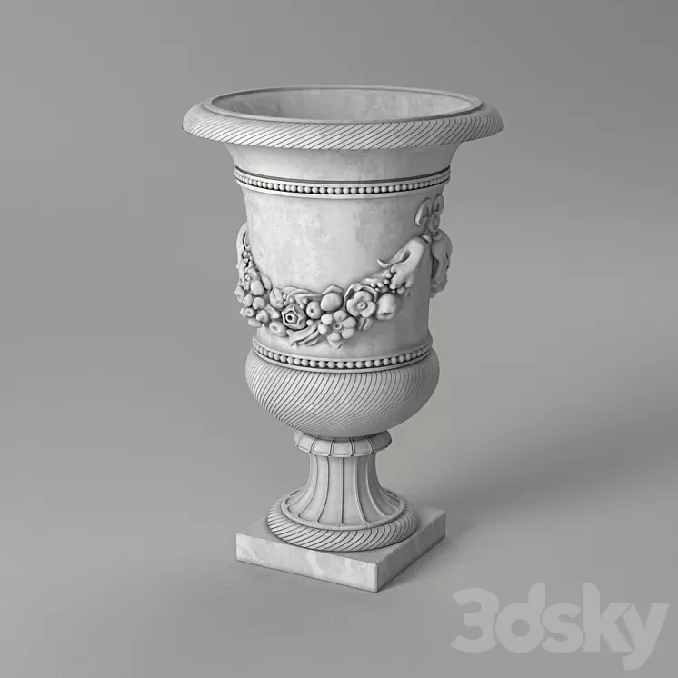 Classic pot 3D Model