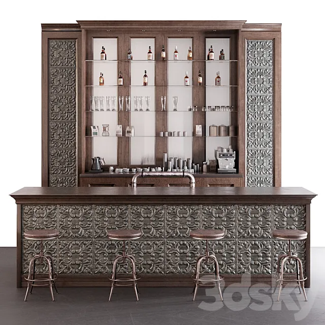 Classic Pub Bar Counter Free Download
