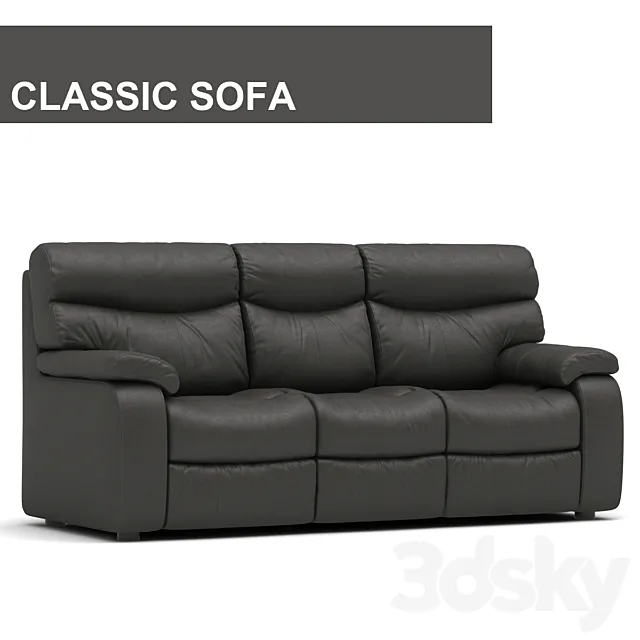 Classic sofa 3D Model