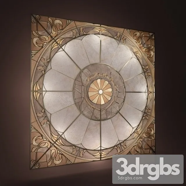 Classic Stained Glass Windows 3D Model Download