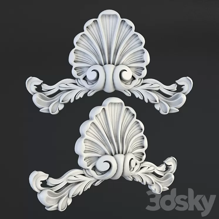 classic stucco 3D Model classic stucco 3D Model
