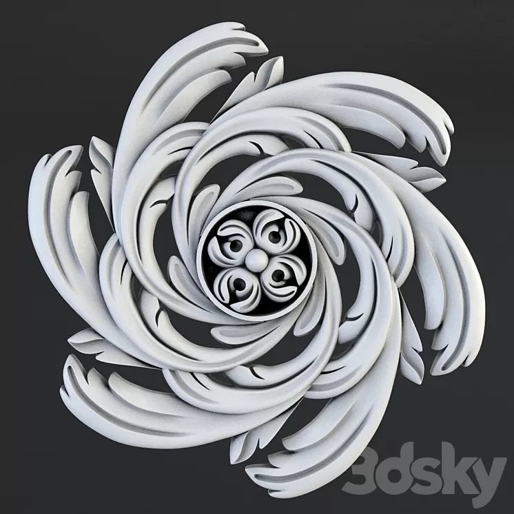 classic stucco 3D Model classic stucco 3D Model