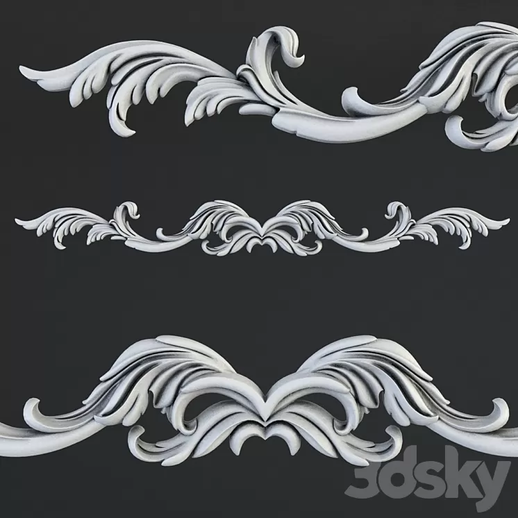 classic stucco 3D Model classic stucco 3D Model