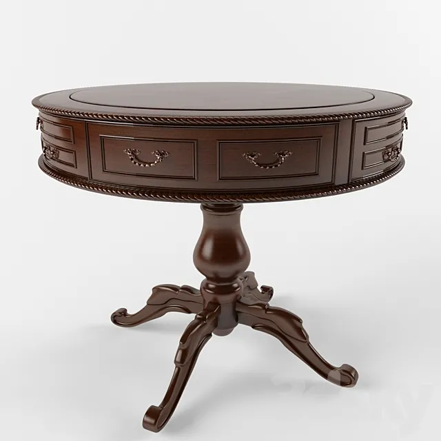 Classic table 3D Model