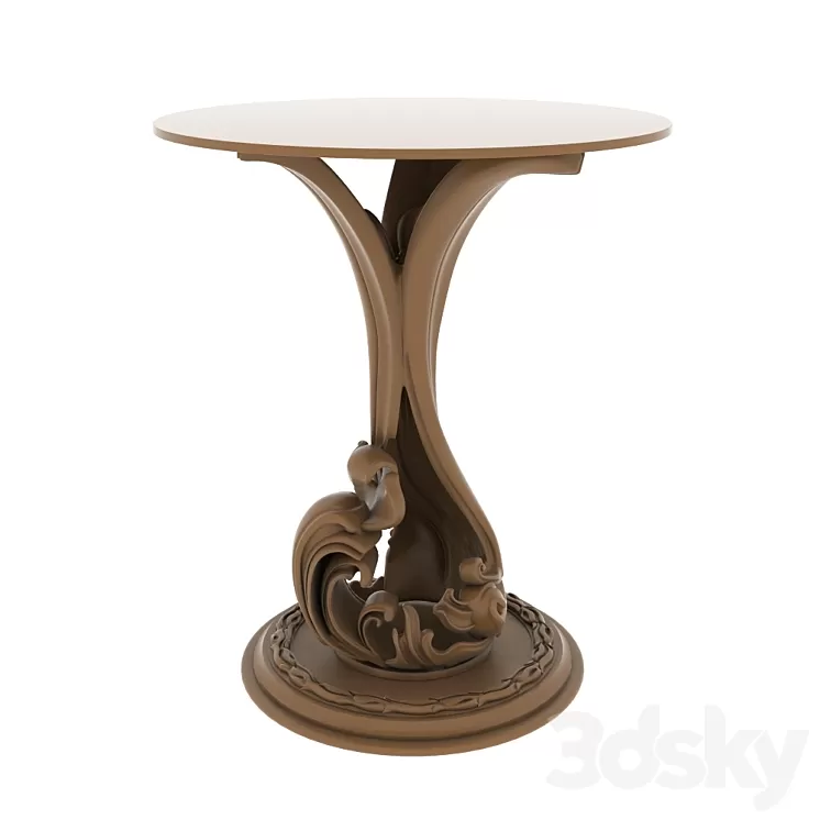 classic table 3D Model classic table 3D Model