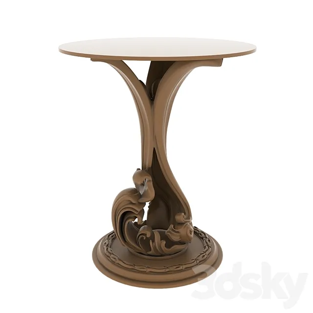 classic table 3DModel