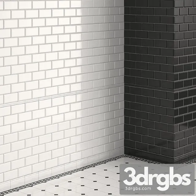 Classic tile 3D Model Download