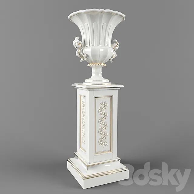Classic vase 3D Model
