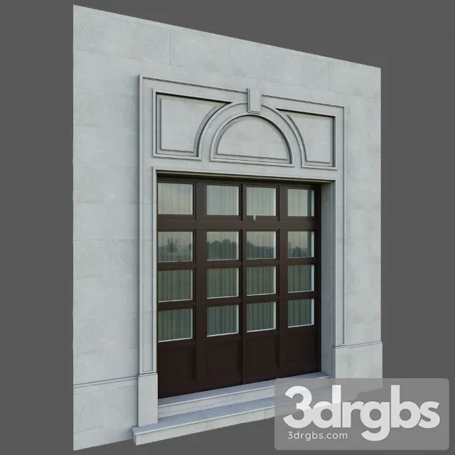 Classic Window Frames 2 3D Model Download
