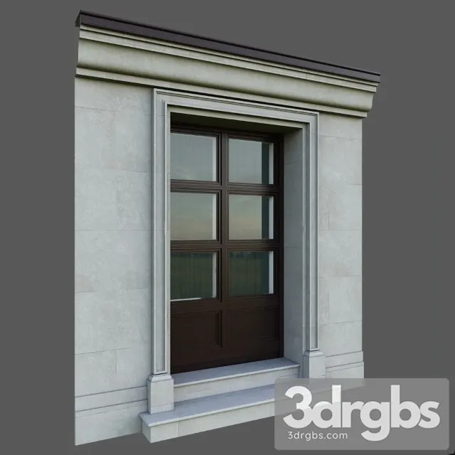 Classic Window Frames 3D Model Download