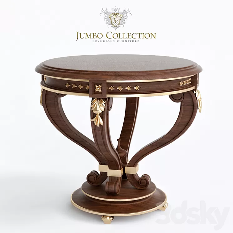 Classic wood side tables jumbo collections 3D Model Classic wood side tables jumbo collections 3D Model