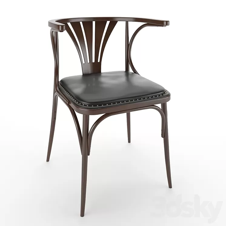 Classic wooden chair 3D Model Classic wooden chair 3D Model