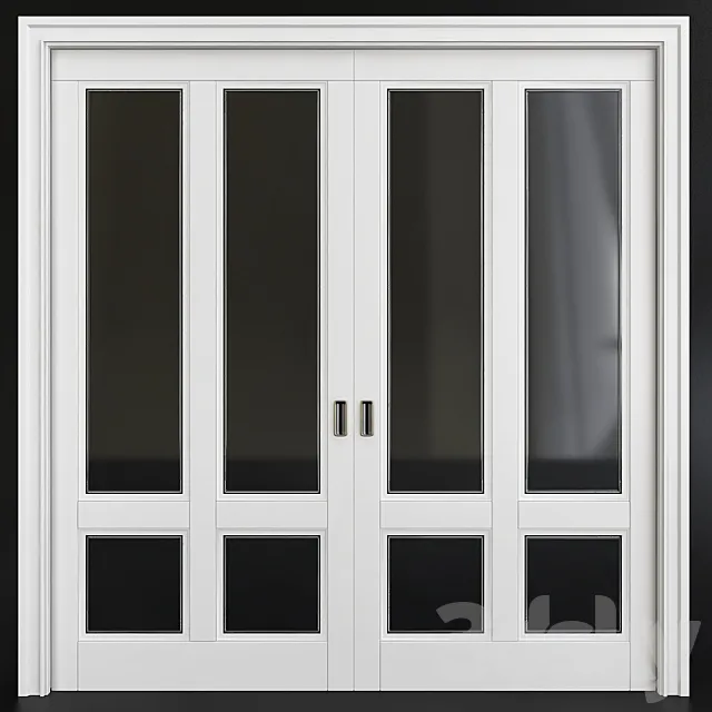 Classic wooden door 3DModel