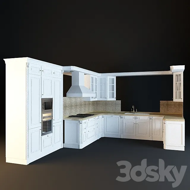 Classical cuisine 3DModel