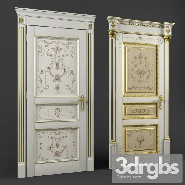 Classical Door Suite Delhi 3D Model Download