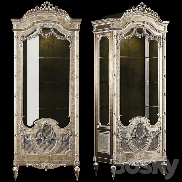 classical louis showcase 3DModel
