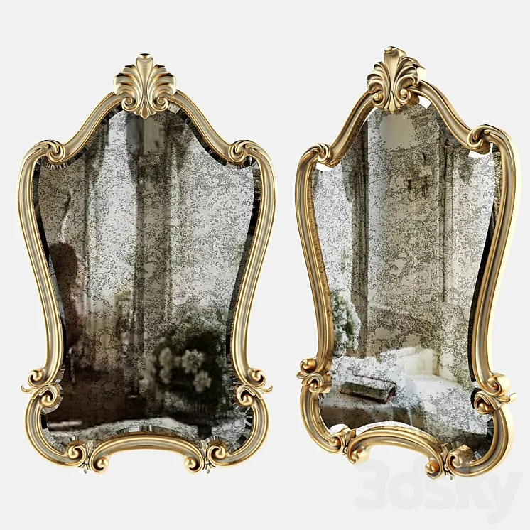 classical mirror 3 3D Model Free Download