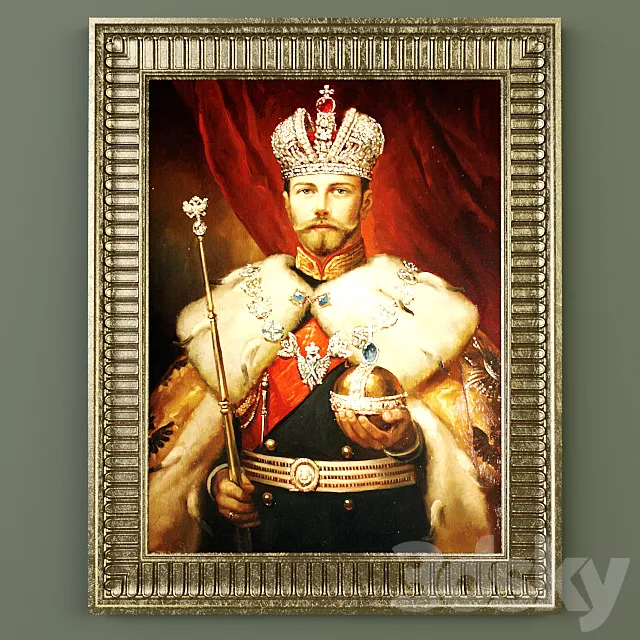 Classical picture 3DModel Classical picture 3DModel