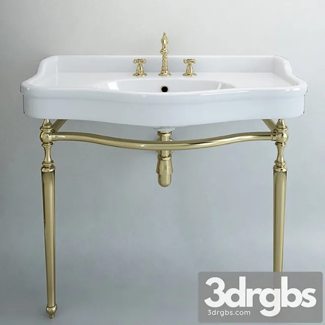 Classical Sink With Mixer and Siphon Factory Sbordoni 3D Model Download Classical Sink With Mixer and Siphon Factory Sbordoni 3D Model Download