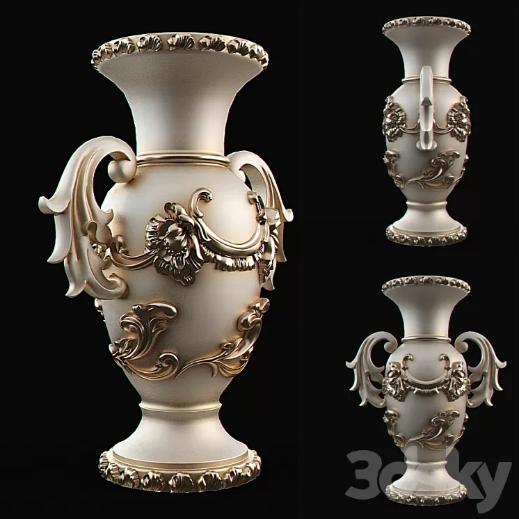Classical vase 3D Model