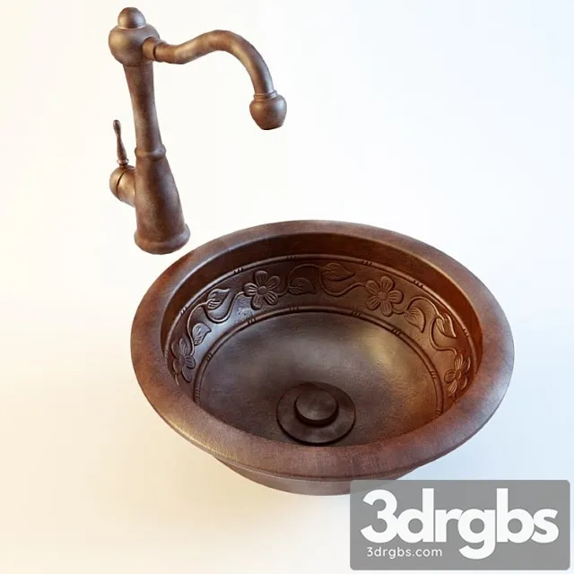 Classical Washbasins 3D Model Download Classical Washbasins 3D Model Download