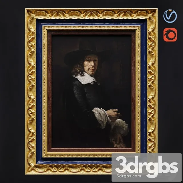 Classikal Paint Rembrtant 3D Model Download Classikal Paint Rembrtant 3D Model Download