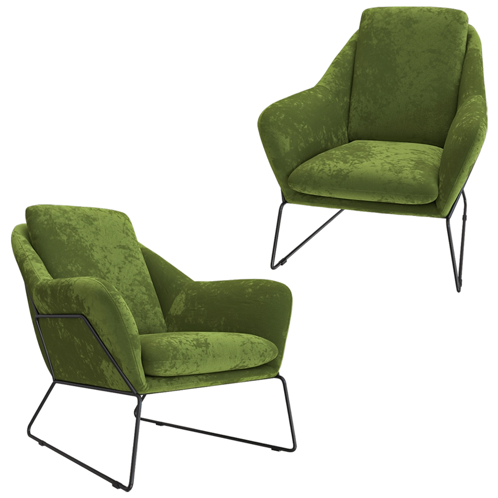 Claudie design – Armchair Allora 3D Model Claudie design – Armchair Allora 3D Model
