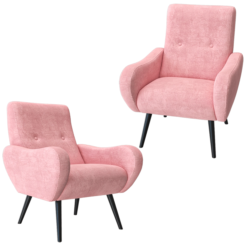 Claudie design – Armchair Bella 3D Model Claudie design – Armchair Bella 3D Model