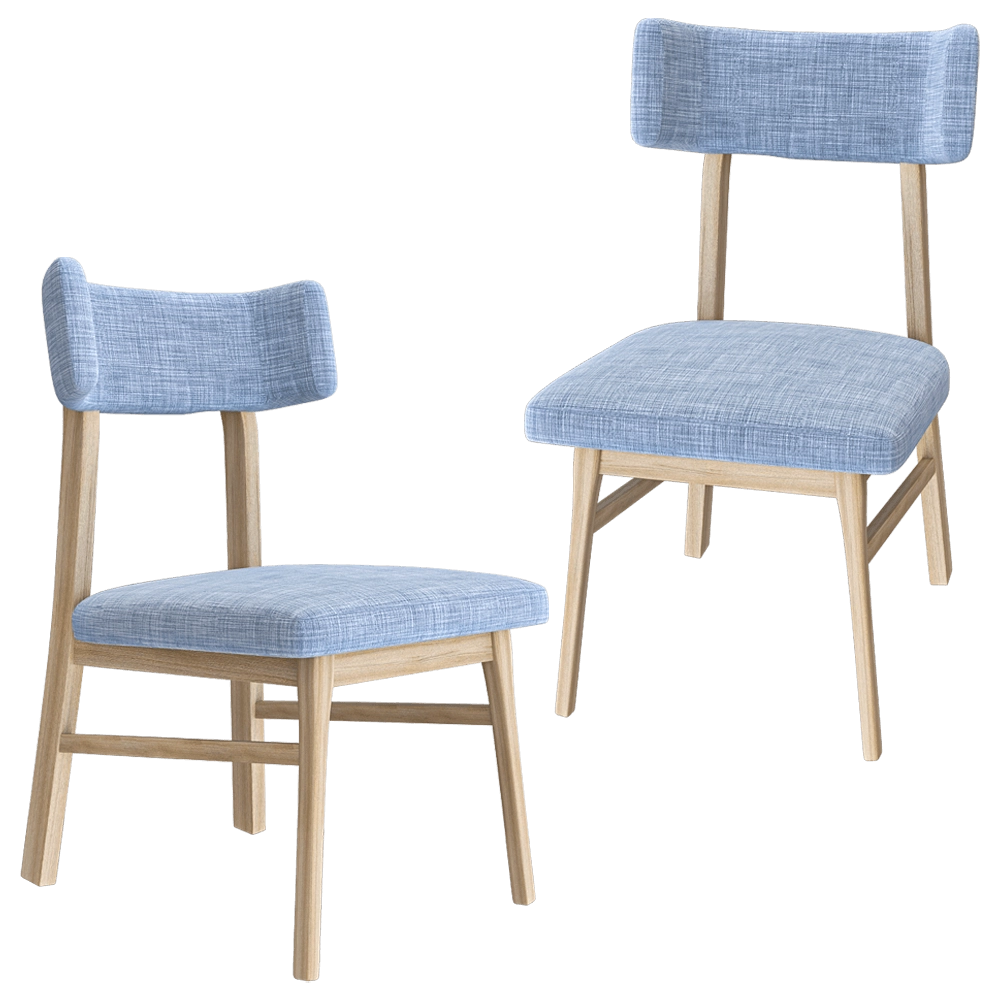 Claudie design – Chair Chloe 3D Model Claudie design – Chair Chloe 3D Model