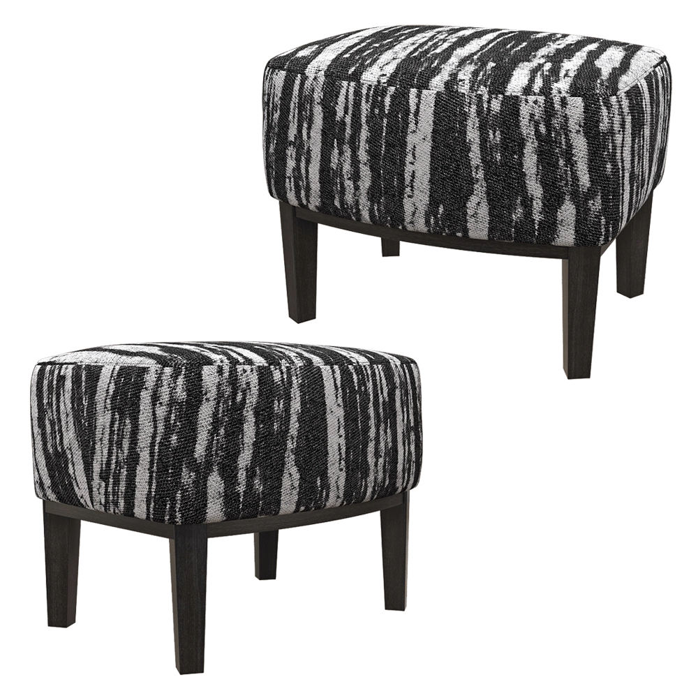Claudie design – Footstool Savona 3D Model